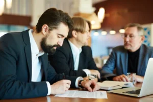 contentious probate lawyers working on a case involving estate administration